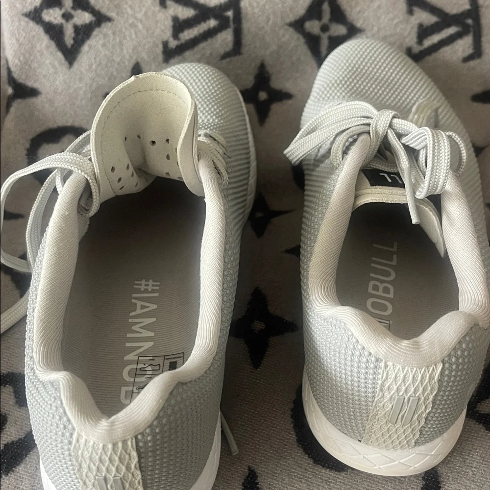 NOBULL Light Gray Knit Trainer Sneakers - Picture 9 of 10